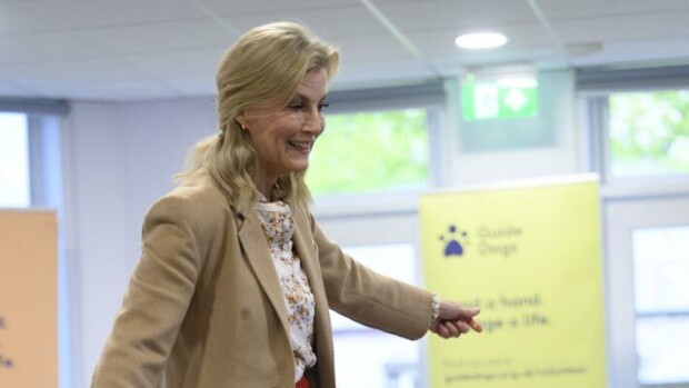 Herttuatar Sophie kellisti noutajan – kuva Sophie