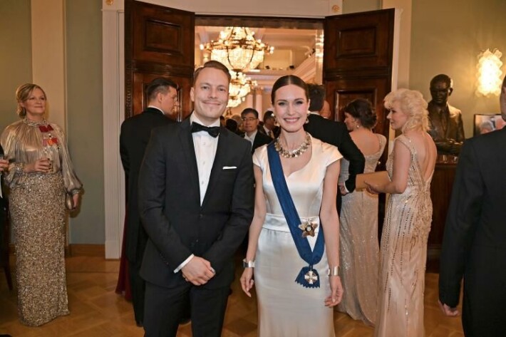 Linnan juhlat olivat yksi kolmesta kerrasta, kun Markus ja Sanna edustivat yhdessä viimeisen viiden kuukauden aikana. Markus ja Sanna