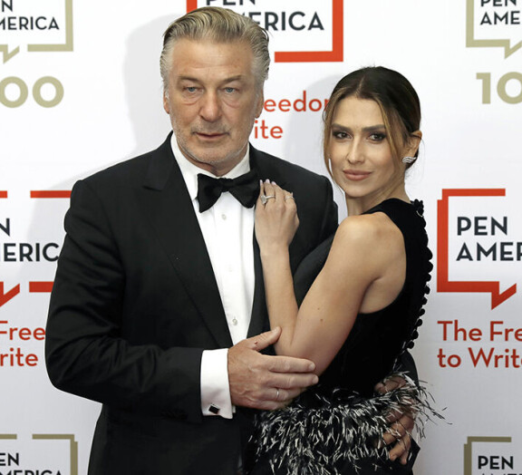 Alec Baldvin ja vaimo Hilaria