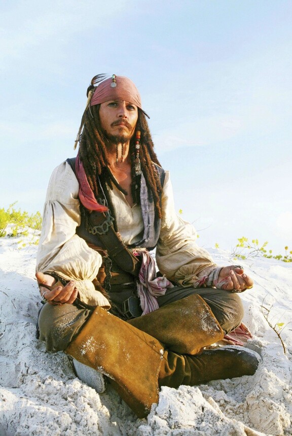 Johnny Depp teki peräti viisi Pirates of Caribbean -leffaa. Jack Sparrow’n esikuvana on rokkari Keith Richards.