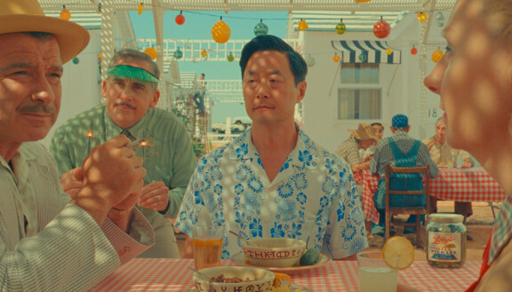 Asteroid City / Liev Schreiber, Steve Carell, Steve Park, Hope Davis