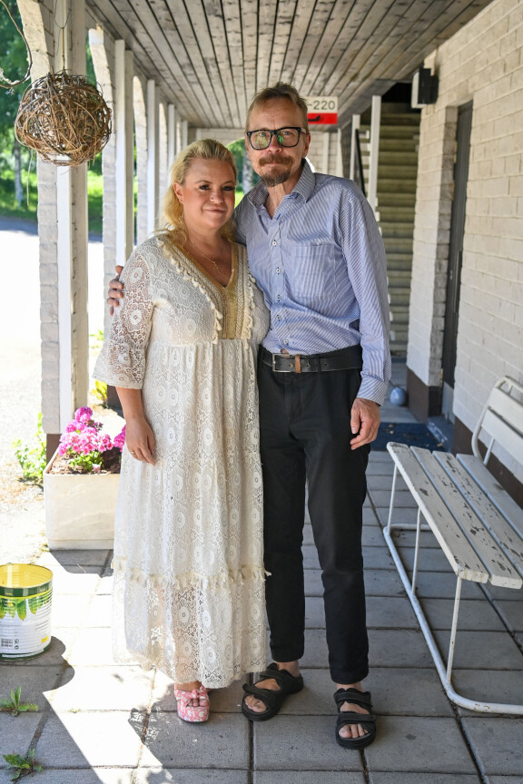 Johanna Tukiainen ja Veijo Lalli.