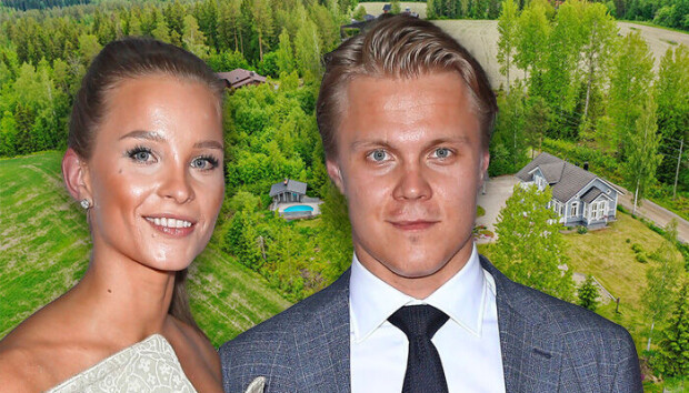 Mikael Granlundin Emmi-vaimo muutti yksin maalle – kuva hulppeasta kartanosta