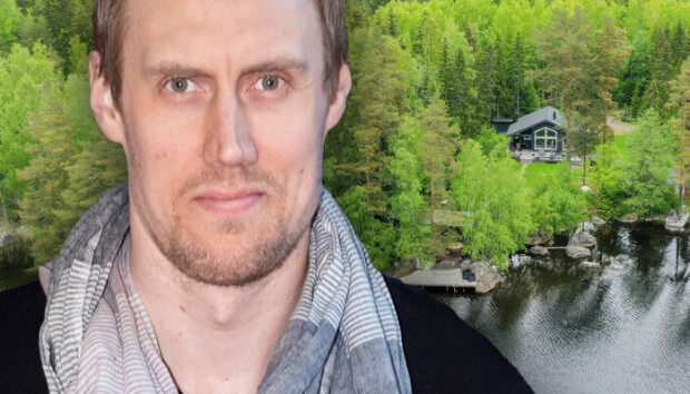 Marko Anttila nikkaroi omin käsin komean hirsilinnan – kuvat Seiskassa