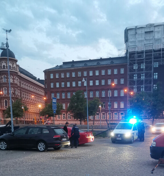 Lukuisat silminnäkijät olivat paikalla kesäkuussa, kun poliisit puhalluttivat Leo Stillmanin.