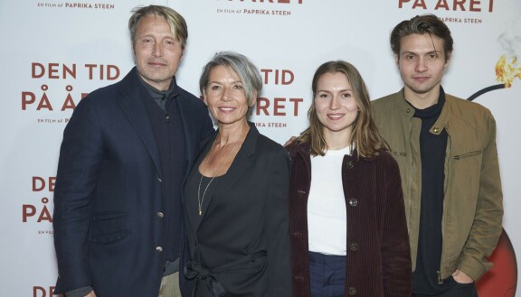 Mads Mikkelsen, Hanne Jacobsen, Viola & Carl Mikkelsen