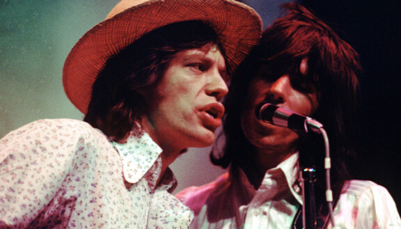Mick ja Keith näyttivät tältä 70-luvulla.