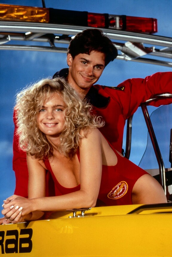 Erika oli vain 19-vuotias aloittaessaan Baywatch-sarjassa näyttelemisen.