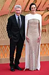 Phoebe Waller-Bridge and Harrison Ford at the Indiana Jones and the Dial of Destiny UK Premiere in London, UK, June 26, 2023.