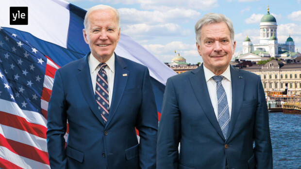 Yle näyttää presidentti Joe Bidenin vierailun Suomessa
