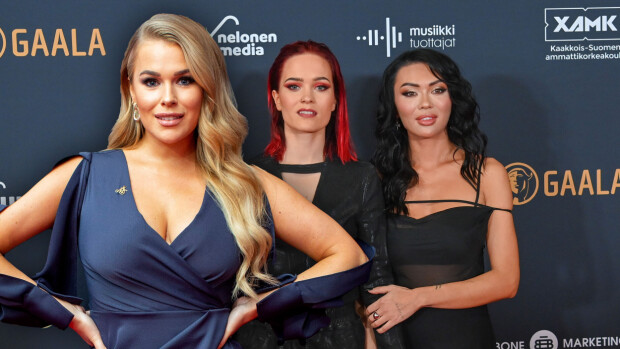 Salakuva! Sanni, Shirly Karvinen ja Sara Sieppi nauttivat Ruisrockissa