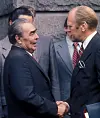 Neuvostoliiton pääsihteeri Leonid Brežnev ja Yhdysvaltain presidentti Gerald Ford kokoustivat Helsingissä.