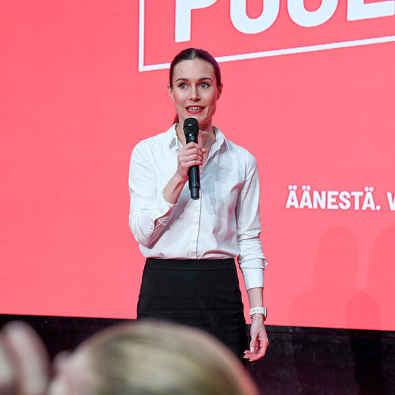 Sanna ilmoitti kuun alussa, ettei pyri enää SDP:n puheenjohtajaksi syksyllä. Sanna Marin