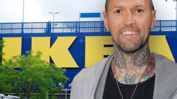 Duudsoneiden HP hämmästytti Ikeassa – läpeensä tatuoitu tv-tähti aiheutti välittömän reaktion: ”Kuuntelin sivukorvalla…”