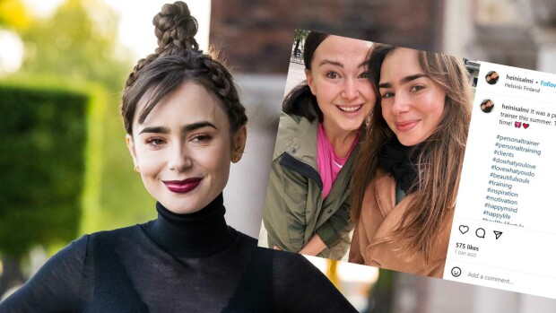 Suomalainen Heini, 29, pääsi valmentamaan megatähti Lily Collinsia – näyttelijältä vuolaita ylistyssanoja