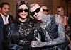 Kourtney ja Travis edustivat viime vuonna Kourtneyn vaateyhteistyöprojektin lanseerauksessa.