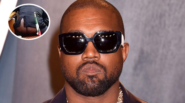 Kanye West esitteli paljasta takapuoltaan turisteille – paparazzikuvat!