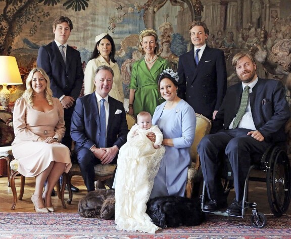Saksalaisen prinssin esikoinen kastettiin