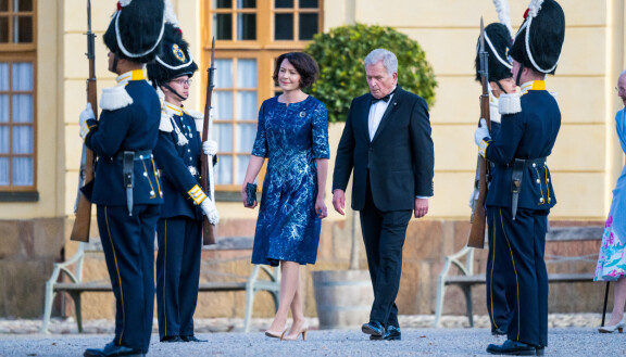 Jenni ja Sauli jatkavat tänään perjantaina mukana kuninkaan juhlallisuuksissa.