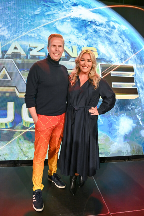 Jukka Rasilan ja Mirva-puolison taival Amazing Race -sarjan toisessa jaksossa oli täynnä vastoinkäymisiä. 20230914, Helsinki. Amazing Race Suomi pressi. Kuvassa Jukka Rasila ja Mirva Nieminen