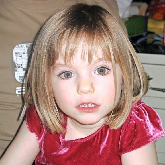 Madeleine oli kolmevuotias kadotessaan. Madeleine McCann