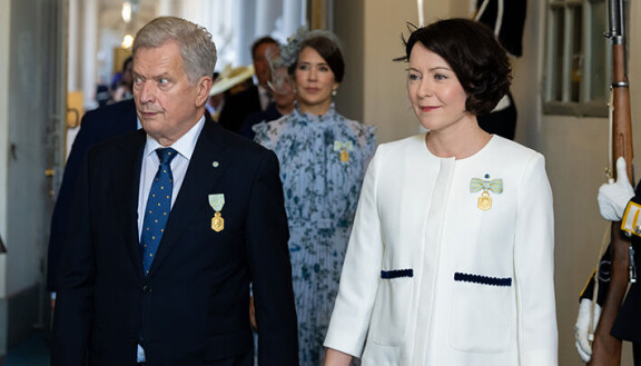 Presidenttipari Sauli Niinistö ja Jenni Haukio on Kaarle Kustaan juhlallisuuksissa kutsuvieraana.