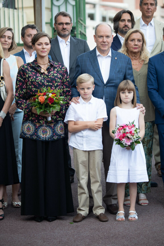 Elokuussa perhe edusti vuotuisessa piknik-tapahtumassa Monacossa.