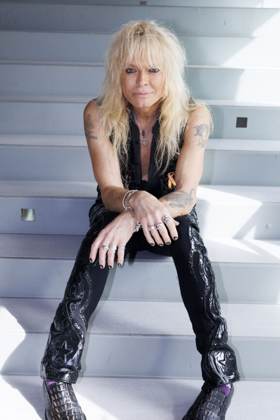 Michael Monroe, 61, kuvattuna Helsingissä syyskuussa 2023.