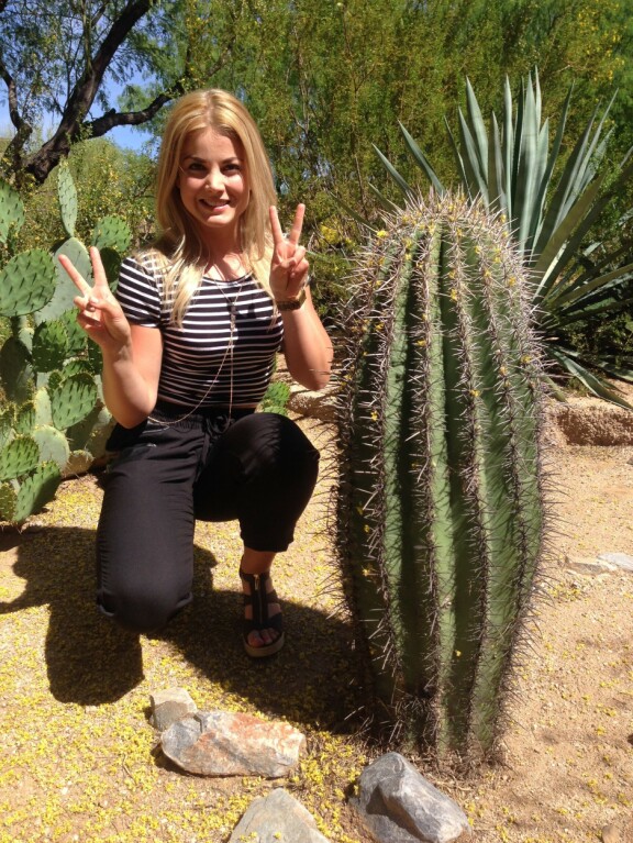 Janni Hussi kuvattuna Arizonan Scottsdalessa keväällä 2015.