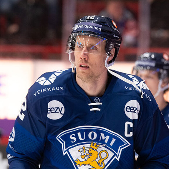 Olympiavoittaja ja kaksinkertainen maailmanmestari Marko Anttila kuuluu Leijonien luottopelaajiin. Sisäkuva