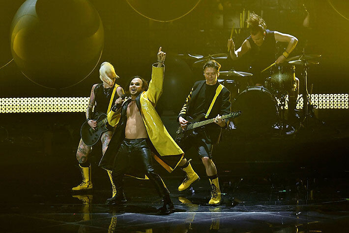 Suomea edusti viime vuonna Euroviisuissa The Rasmus. Sisäkuva