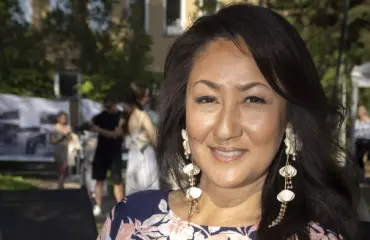 Harvinaiset kuvat! Noriko Salo esitteli kauniin tyttärensä