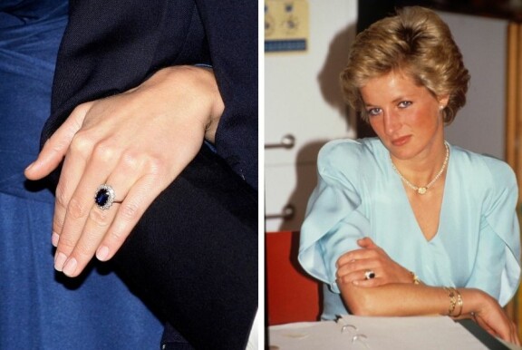 Dianan kihlasormus muistuttaa nyt prinsessa Katen ja prinssi Williamin rakkaudesta.