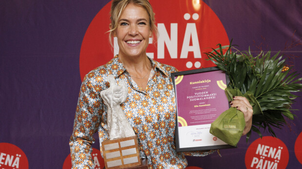 Ella Kanninen palkittiin: Vuoden positiivisin suomalainen!