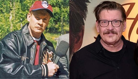Santeri Vintiöissä 1995 ja Hamsterit-elokuvan ensi-illassa viime talvena.