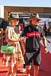Tiffanyn ja Valtterin cowboy-lätsät sointuivat söpösti sävy sävyyn.