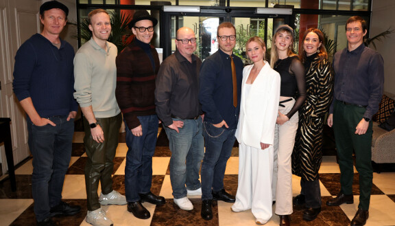Tobias Zilliacus, Jon-Jon Geitel, Marc Gassot, Riku Suokas, Lauri Nurkse, Minka Kuustonen, Vilma Sippola, Tuuli Mattila ja Johannes Holopainen Lahti 2011 -sarjan lehdistötilaisuudessa.