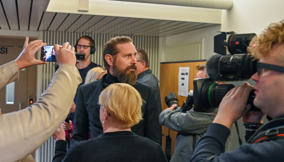 Media oli paikalla seuraamassa Lauri Tähkän oikeudenkäynnin alkua syyskuussa.