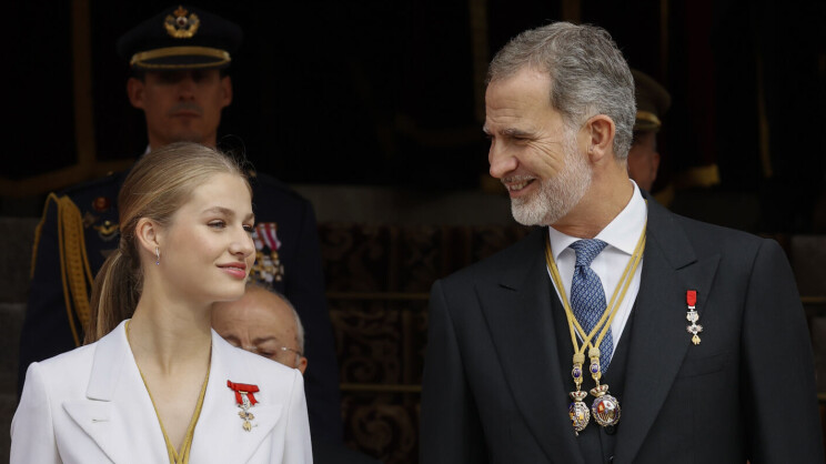 Espanjan prinsessa Leonor juhlii syntymäpäivää - kutsutta jäänyt isoäiti murtui kyyneliin