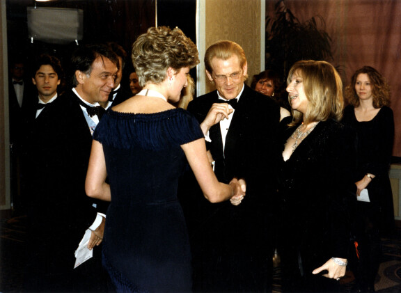 Prinsessa Diana ja Barbra Streisand tapasivat vuonna 1992-