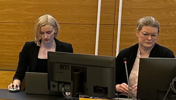 Erikoissyyttäjät Janet Johansson (vas.) ja Laura Sairanen.