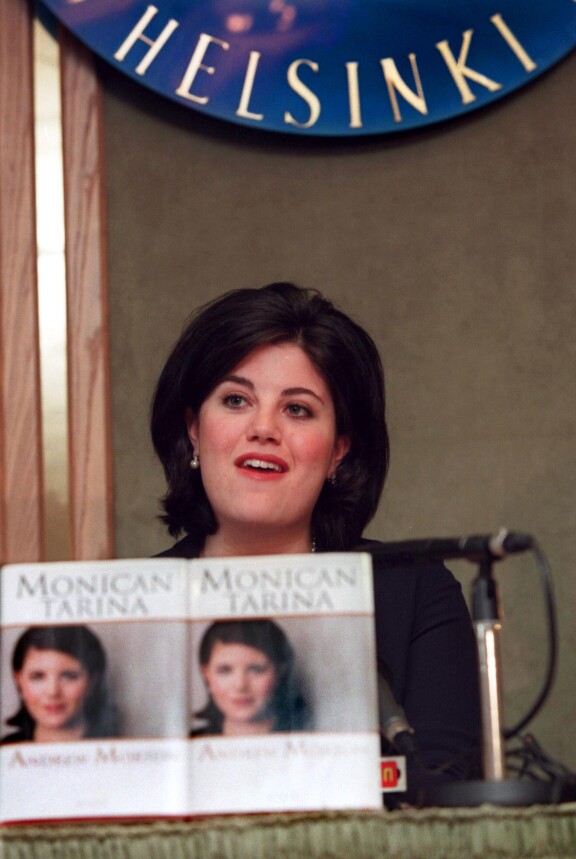 9. huhtikuuta 1999 Monica vieraili Helsingissä.