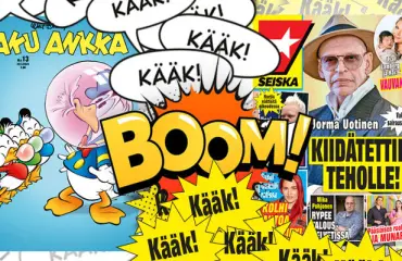 Menitkö lankaan? Seiska ja Aku Ankka järjestivät yhdessä aprillipilan
