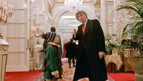 Donald Trump esitti itseään elokuvassa Yksin kotona 2 – eksynyt New Yorkissa (1992).