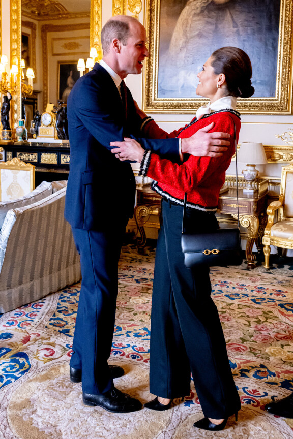 Williamilla oli lämmin kohtaaminen Victorian kanssa Windsorin linnassa.