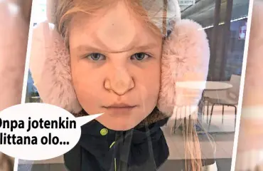 TÄSSÄ ON VIIKON HAUSKA KUVA - KATSO OLIKO SE SINUN!