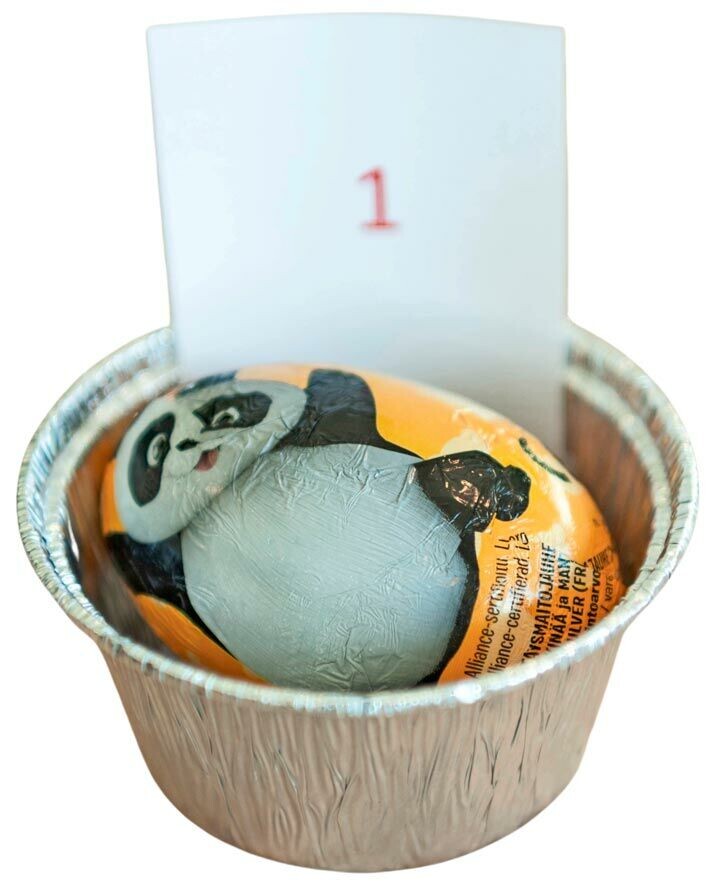 1. Panda suklaamuna 20g 1. Panda suklaamuna 20g