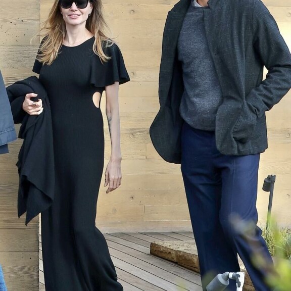 Harmillisesti kyseessä ilmoitettiin olleen pelkkä bisneslounas. Angelina Jolie