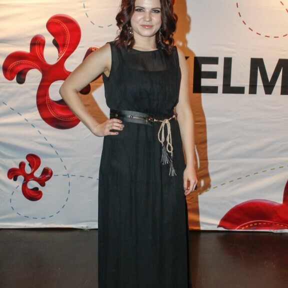 Tyylikäs Suvi Iskelmä-gaalassa vuonna 2014. Suvi Teräsniska