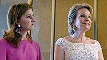 Belgian kuningatar Mathilde teki matkan muinaishistoriaan